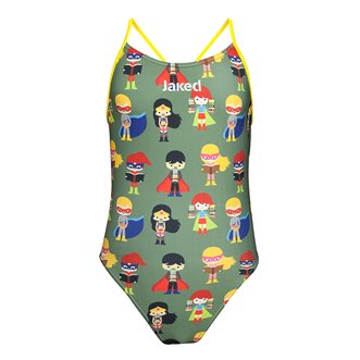 Maillot de bain fille 1 pièce JAKED SUPERHEROES MOOD