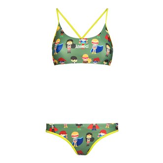 Maillot de bain femme 2 pièce JAKED  SUPERHEROES