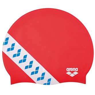 Bonnet de bain ARENA TEAM STRIPE CAP