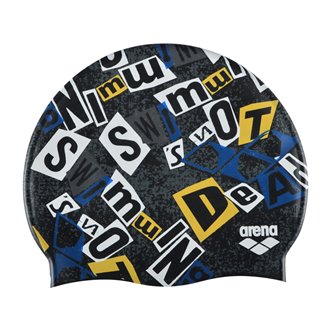 Bonnet de bain ARENA ROWDY BLACK JR