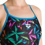 Maillot de bain 1 pièce ARENA W MULTICOLOR PALMS ACCELLERATE BACK ONE PIECE