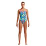 Maillot de bain 1 pièce FUNKITA Cut Lines