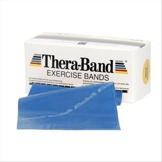 Rouleau bande latex THERABAND EXERCICE BAND 45.5m