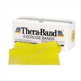 Rouleau bande latex THERABAND EXERCICE BAND 45.5m