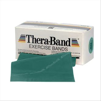 Rouleau bande latex THERABAND EXERCICE BAND 45.5m