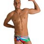 Boxer de bain ARENA M CRAZY MILKSHAKE LOW WAIST SHORT