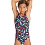 Maillot de bain 1 pièce ARENA G LIGHTNING COLORS JR SWIM PRO BACK ONE PIECE L