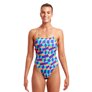 Maillot de bain 1 pièce FUNKITA Stacked Candy