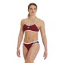 Maillot de bain 2 pièces ARENA WOMEN'S ARENA ICONS BIKINI CROSS BACK SOLID