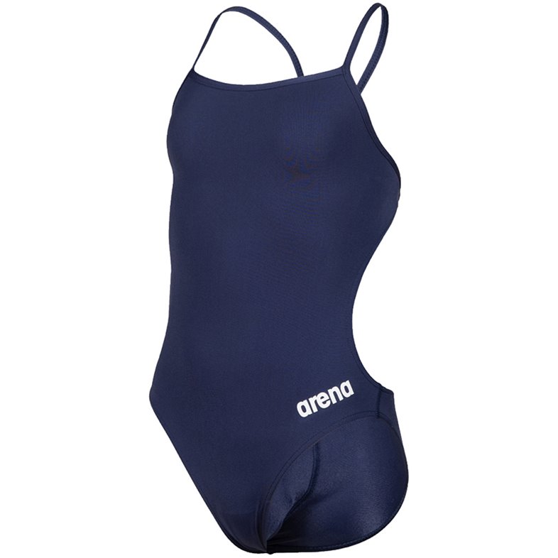 Adidas Femme Maillot de Bain AWX8613 1pc Bleu Solide C Arrière Sz 22