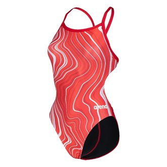 Maillot de bain 1 pièce ARENA W SWIMSUIT CHALLENGE BACK MARBLED