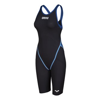 Combinaison de natation dos ouvert ARENA W PWSKIN CARBON CORE FX EDITION LIMITÉE ANTHRACITE BLUE