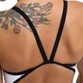 Maillot de bain 1 pièce ARENA WOMEN'S ARENA CRAZY PANDA SWIMSUIT SUPER FLY BACK