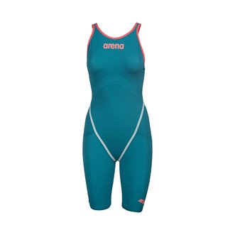 Combinaison de natation dos ouvert ARENA PWSKIN CARBON CORE FX EDITION LIMITÉE CALYPSO BAY