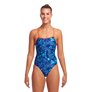 Maillot de bain 1 pièce FUNKITA Deep Blue