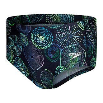 Boxer de bain SPEEDO ECO+ ALLOVER NAV/GRN