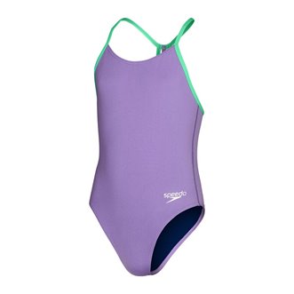 Maillot de bain 1 pièce SPEEDO ECO+ SOLID LANE LINE BACK
