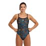 Maillot de bain femme 1 pièce ARENA WOMEN'S ARENA SLOW MOTION SWIMSUIT XCROSS BACK