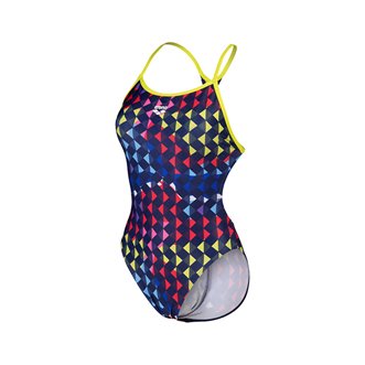 Maillot de bain femme 1 pièce ARENA WOMEN'S ARENA CARNIVAL SWIMSUIT BOOSTER BACK