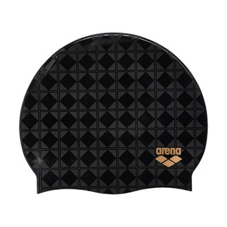 Bonnet de bain ARENA ICONS TEAM STRIPE CAP BLACK 50th