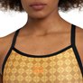 Maillot de bain femme 1 pièce ARENA WOMEN'S ARENA 50TH GOLD SWIMSUIT SUPER FLY BACK