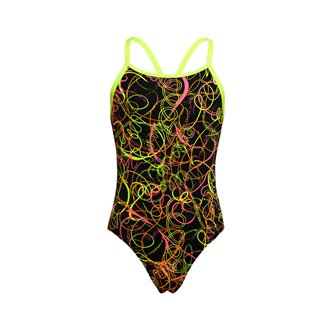 Maillot de bain 1 pièce fille FUNKITA Whip Lash