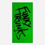 Serviette FUNKY TRUNKS Tagged Green