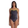 Maillot de bain femme 1 pièce ARENA WOMEN'S ARENA CAMO KIKKO SWIMSUIT CHALLENGE BACK