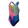 Maillot de bain fille 1 pièce SPEEDO ECO+ PLACEMENT SPLASHBACK NAV/PIN