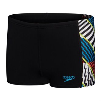 Boxer de bain garçon SPEEDO ECO+ PANEL AQUASHORT BLA/RED