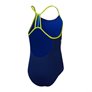 Maillot de bain fille 1 pièce SPEEDO ECO+ PLACEMENT LANE LINE BACK BLU/PIN