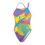 Maillot de bain femme 1 pièce SPEEDO ECO+ ALLOVER VBACK PIN/YEL