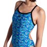 Maillot de bain femme 1 pièce ARENA WOMEN'S ARENA POOLTILES SWIMSUIT CHALLENGE