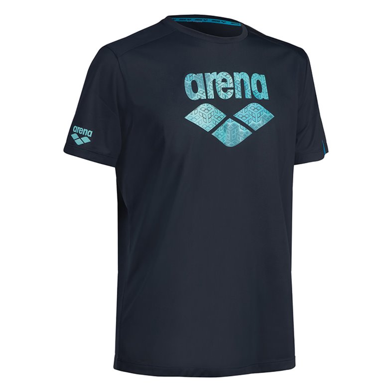 T-shirt Unisexe Le coq sportif BAT TEE SS N2 M Bleu Sport 2000 - Ref