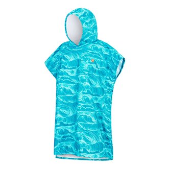 Poncho AFTER ESSENTIALS OCEAN Blue