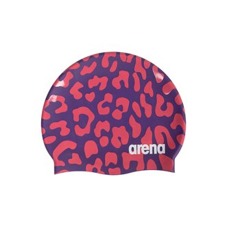 Bonnet de bain ARENA Print 2 VIOLET GERANIUM