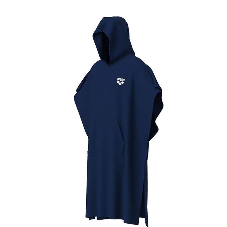 Poncho Femme Bleu et Rouge - Poncho Bohème