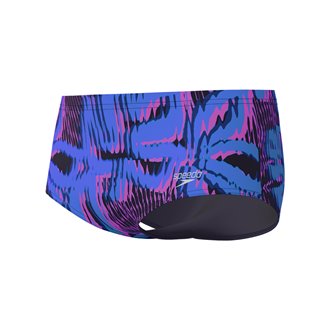 Boxer de bain homme SPEEDO ECO+ 13.5CM ALLOVER BLU/PIN