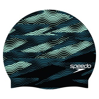Bonnet de bain SPEEDO SLOGAN PRINT CAP GRN