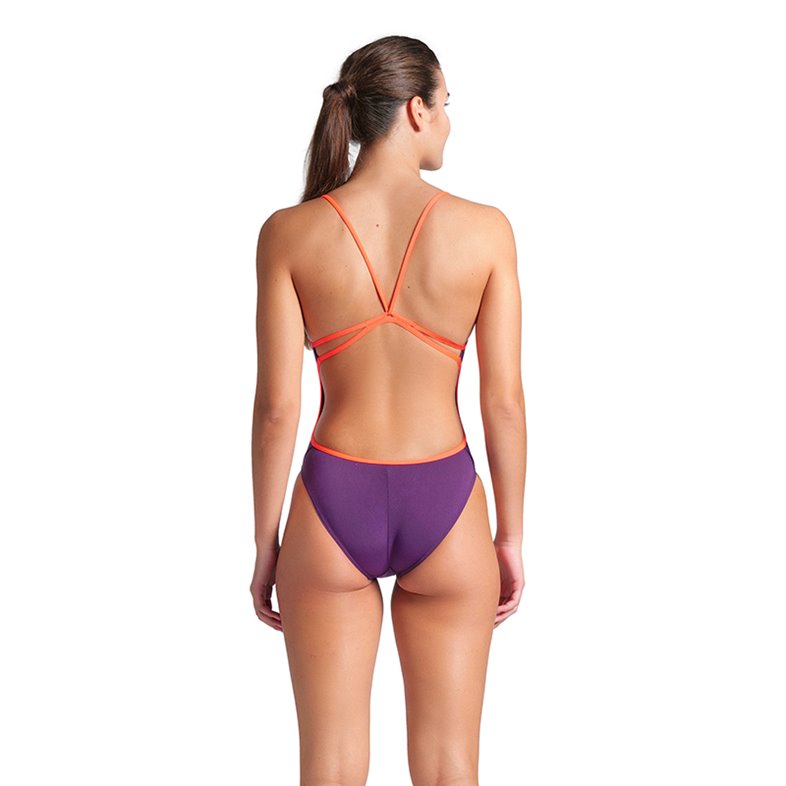 Arena Threefold V Back One Piece - Maillot De Bain Femme | Achat En