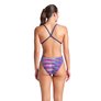 Maillot de bain femme 1 pièce ARENA WOMEN'S ARENA RACING STRIPE SWIMSUIT XCROSS BACK