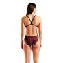 Maillot de bain femme 1 pièce ARENA WOMEN'S ARENA GRAPHIC SWIMSUIT CHALLENGE BACK
