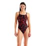 Maillot de bain femme 1 pièce ARENA WOMEN'S ARENA GRAPHIC SWIMSUIT CHALLENGE BACK