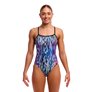 Maillot de bain femme 1 pièce FUNKITA Fly Dye