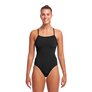 Maillot de bain femme menstruel 1 pièce FUNKITA Swim Secure Still Black