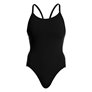 Maillot de bain femme menstruel 1 pièce FUNKITA Swim Secure Still Black
