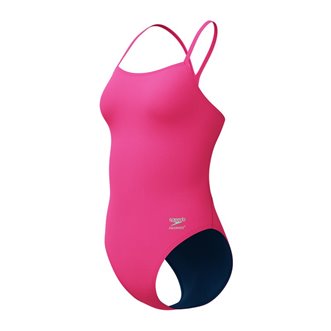 Maillot de bain femme 1 pièce SPEEDO ECO+ FL SOLID V-BACK 2.0 PIN