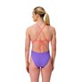 Maillot de bain femme 1 pièce SPEEDO ECO+ SOLID TIE-BACK 1P PUR/ORA