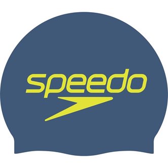Bonnet de bain SPEEDO SLOGAN PRINT CAP BLU/YEL