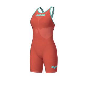 Combinaison de natation dos ouvert ARENA POWERSKIN CARBON AIR2 SUNSET CORAL